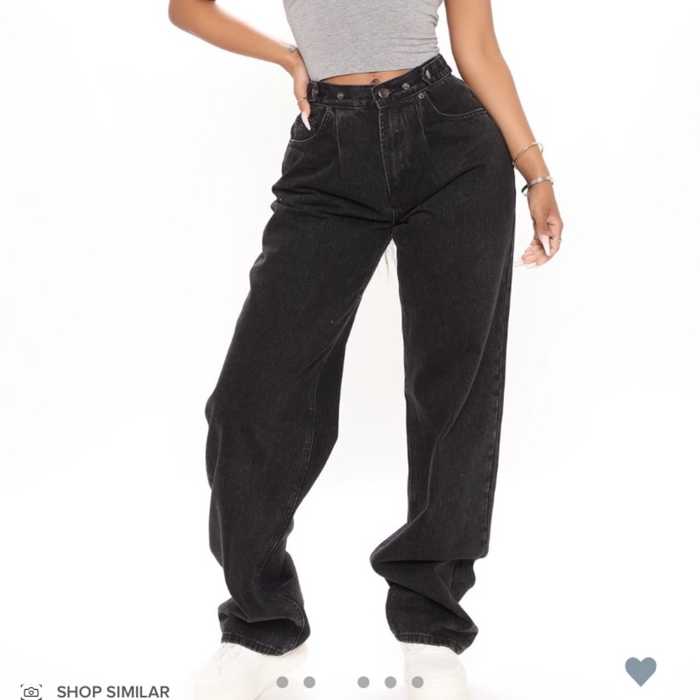 FN Wide Leg Long Jeans